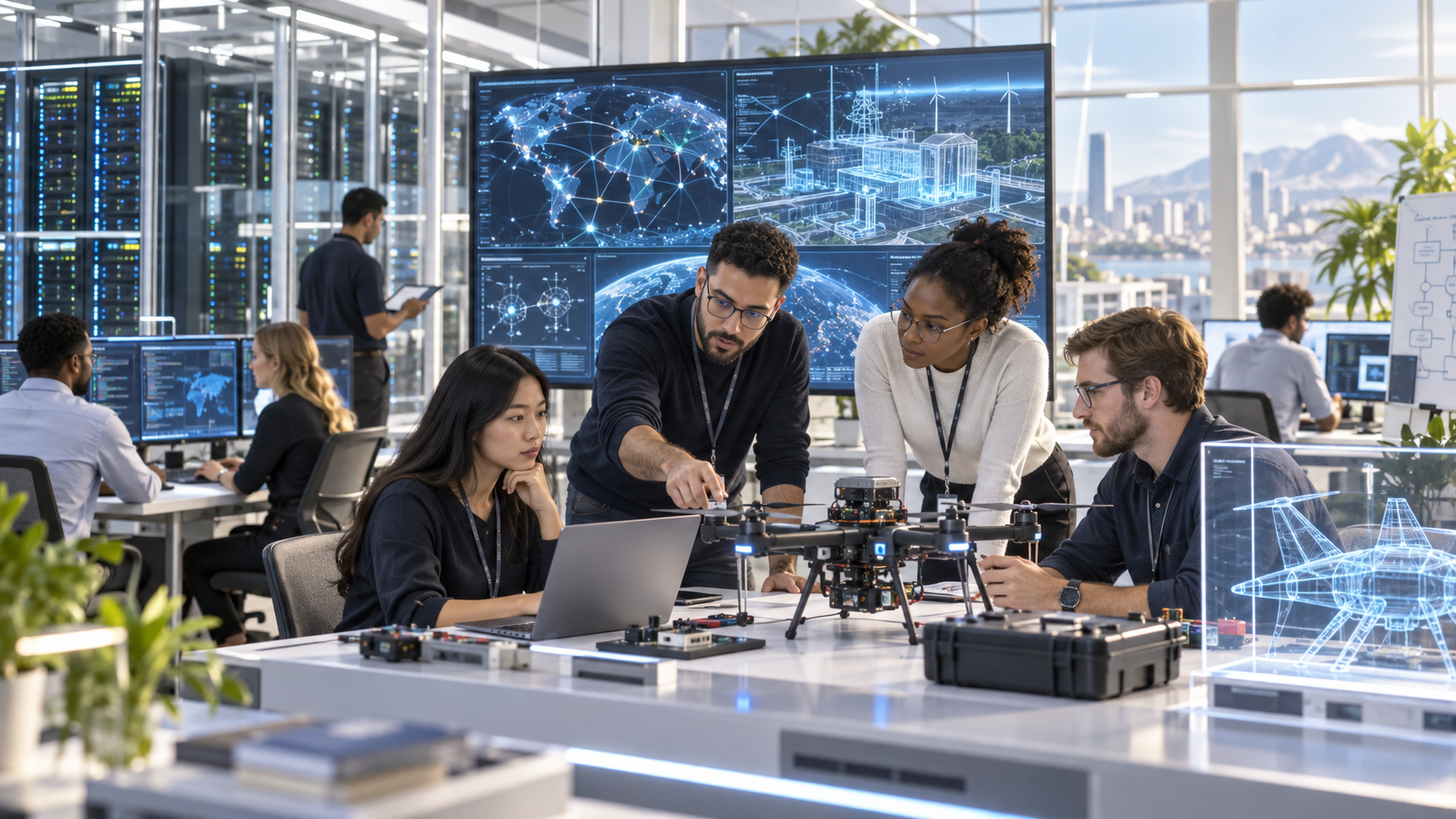 Ciberseguridad, software e infraestructura conectada: habilidades para el trabajo del futuro.